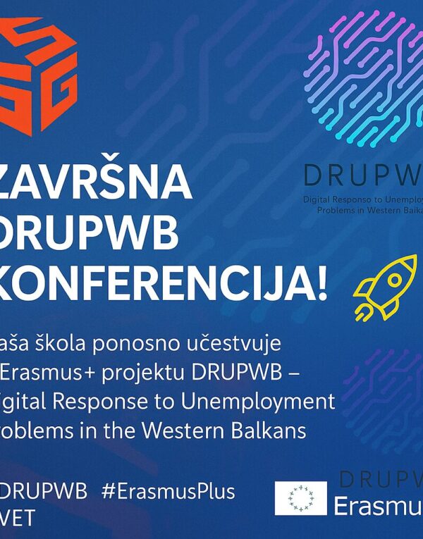 Završna konferencija DRUPWB projekta – Naša škola dio evropske priče!